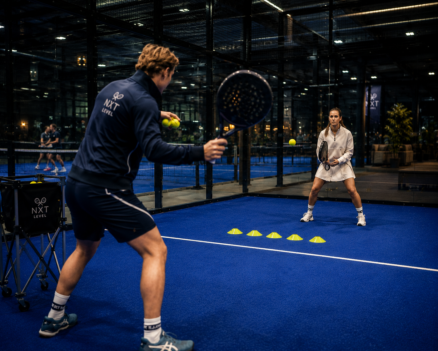 Padelles bij NXT Level Padelacademy in Den Haag